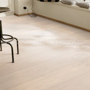 Madera Natural Parquet Roble Vivo Blanco